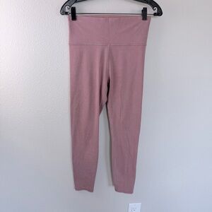 Vuori Washed Studio Legging Pant Washed Marsala Pink Active Casual Women’s Large